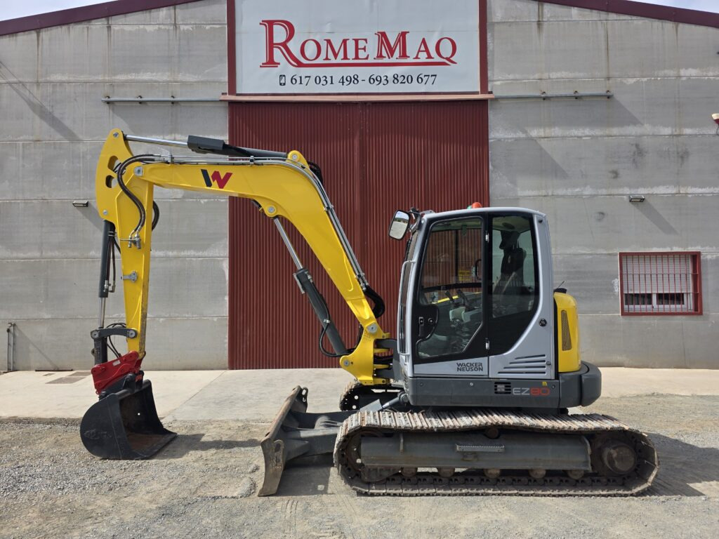 WACKER NEUSON EZ80 - Miniexcavadora: foto 1 WACKER NEUSON EZ80 - Miniexcavadora: foto 1