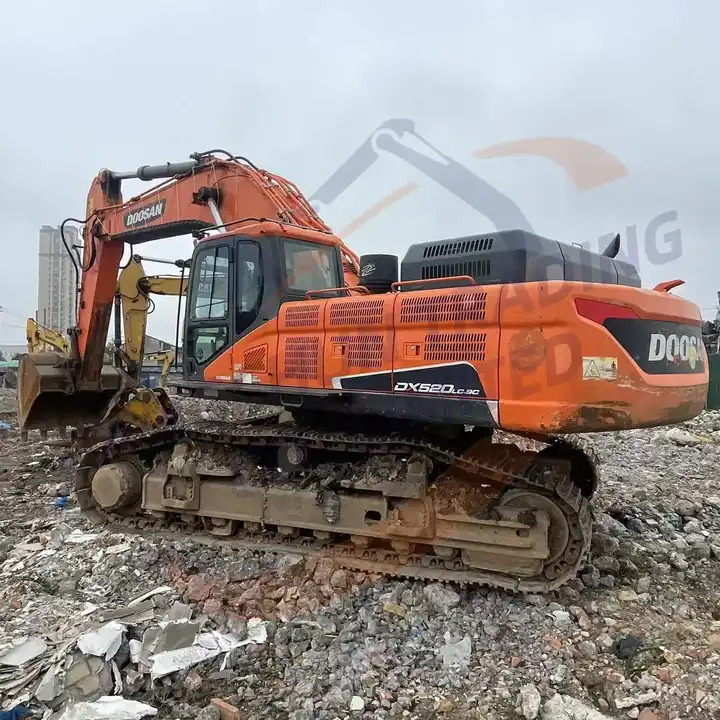 52 ton large mining used doosan dx520lc excavator 520 hydraulic crawler escavadeira dx520 - Excavadora: foto 1 52 ton large mining used doosan dx520lc excavator 520 hydraulic crawler escavadeira dx520 - Excavadora: foto 1