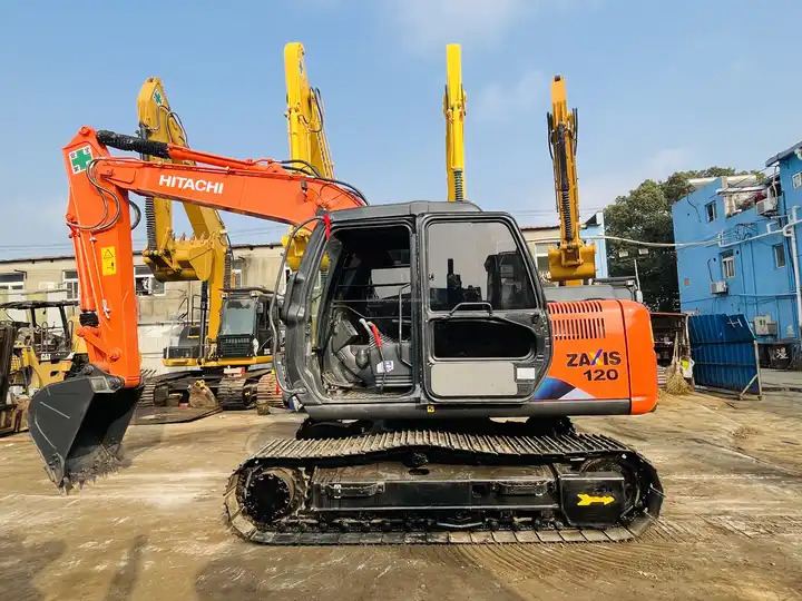 Second Hand Hot Selling Construction Machinery zx120 Used 10ton Medium-sized Hydraulic Crawler Excavator on sale - Excavadora: foto 3 Second Hand Hot Selling Construction Machinery zx120 Used 10ton Medium-sized Hydraulic Crawler Excavator on sale - Excavadora: foto 3