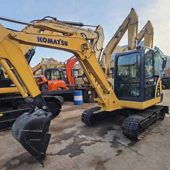 Used excavator used PC56-7 ,second hand Komatsu crawler excavator in good condition for sale - Excavadora de cadenas: foto 1 Used excavator used PC56-7 ,second hand Komatsu crawler excavator in good condition for sale - Excavadora de cadenas: foto 1