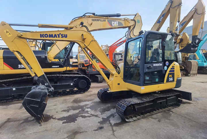 Used excavator used PC56-7 ,second hand Komatsu crawler excavator in good condition for sale - Excavadora de cadenas: foto 3 Used excavator used PC56-7 ,second hand Komatsu crawler excavator in good condition for sale - Excavadora de cadenas: foto 3