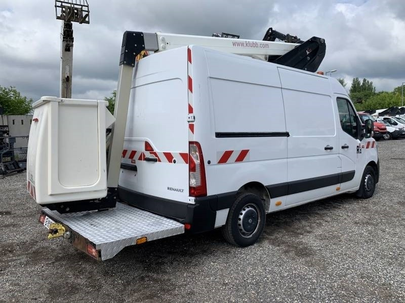 Camión con plataforma elevadora Renault Master Klubb K32 - 12,5 m, 120 kg: foto 6