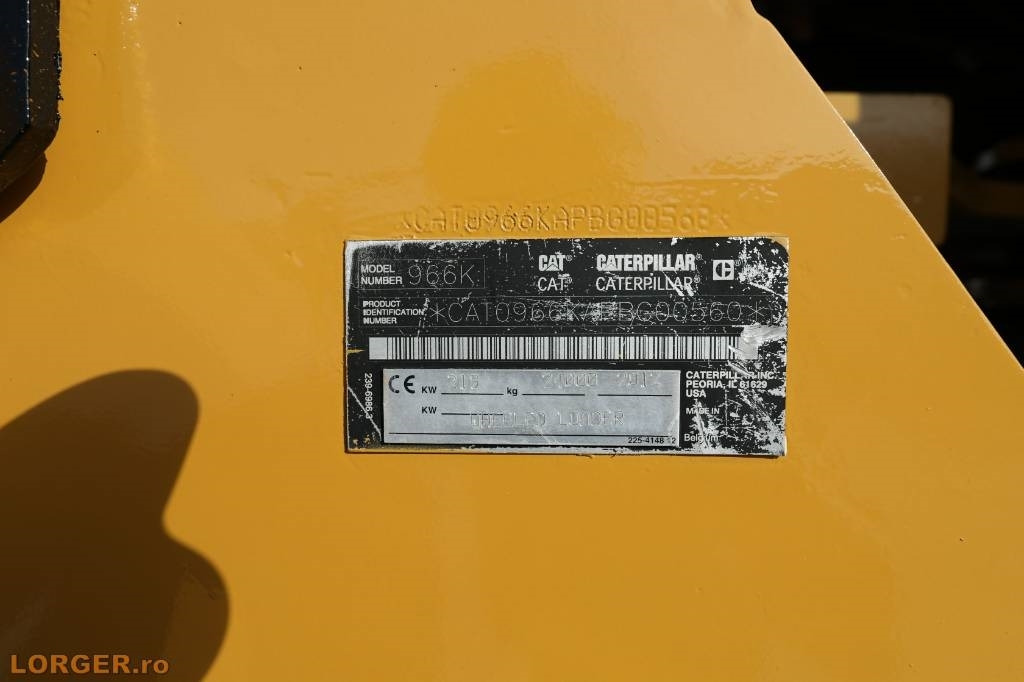 Cargadora de ruedas CAT 966 K: foto 15