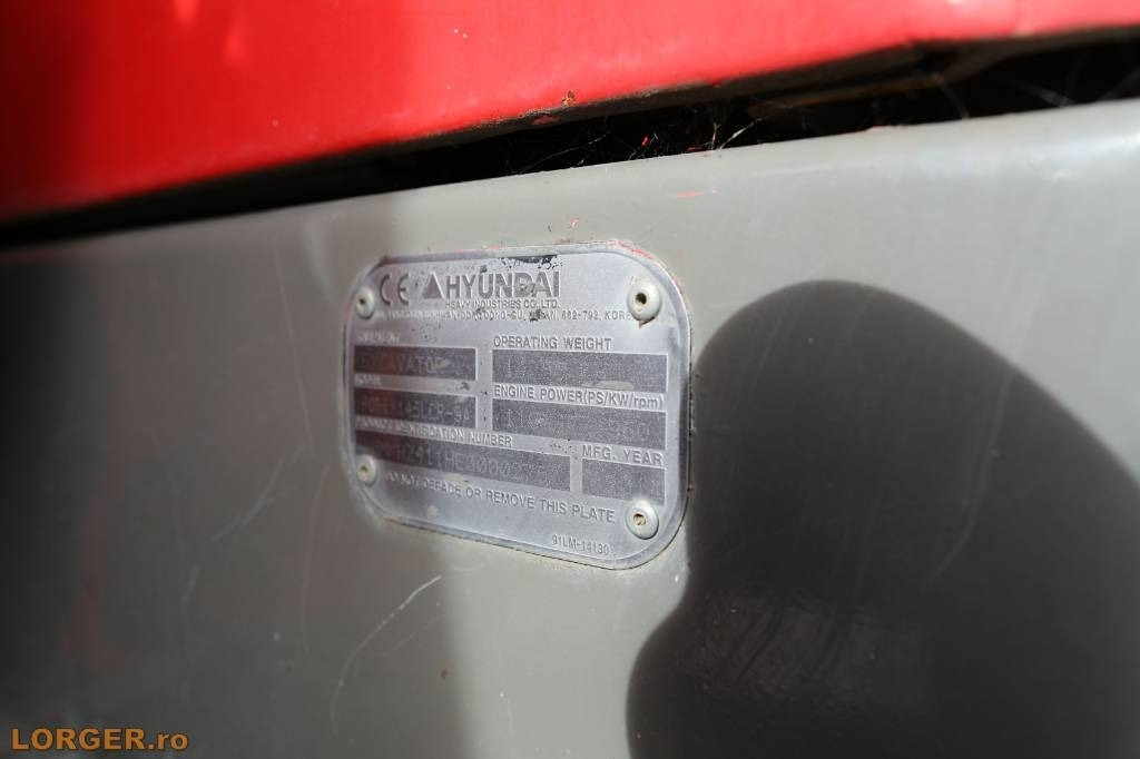 Excavadora de cadenas Hyundai Robex 145 LCR: foto 18