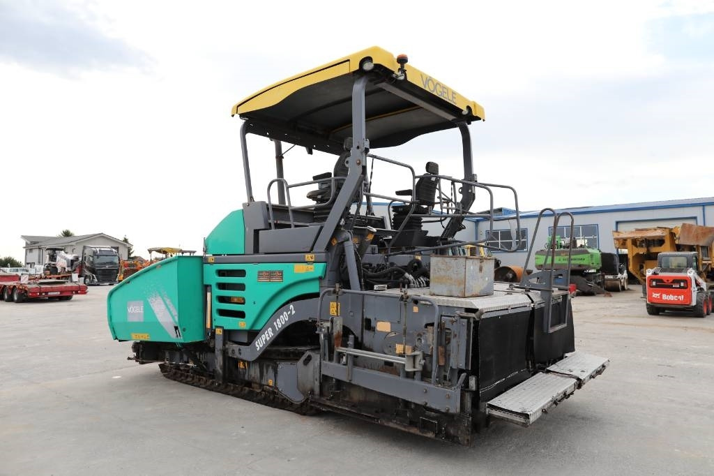 Vögele Super 1800 - 2 - Pavimentadora de asfalto: foto 5 Vögele Super 1800 - 2 - Pavimentadora de asfalto: foto 5