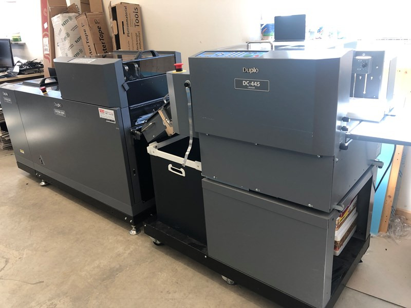 Duplo System 3500 | DC-445 | 2016 - Máquina de impresión: foto 1 Duplo System 3500 | DC-445 | 2016 - Máquina de impresión: foto 1