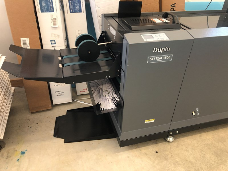 Duplo System 3500 | DC-445 | 2016 - Máquina de impresión: foto 4 Duplo System 3500 | DC-445 | 2016 - Máquina de impresión: foto 4