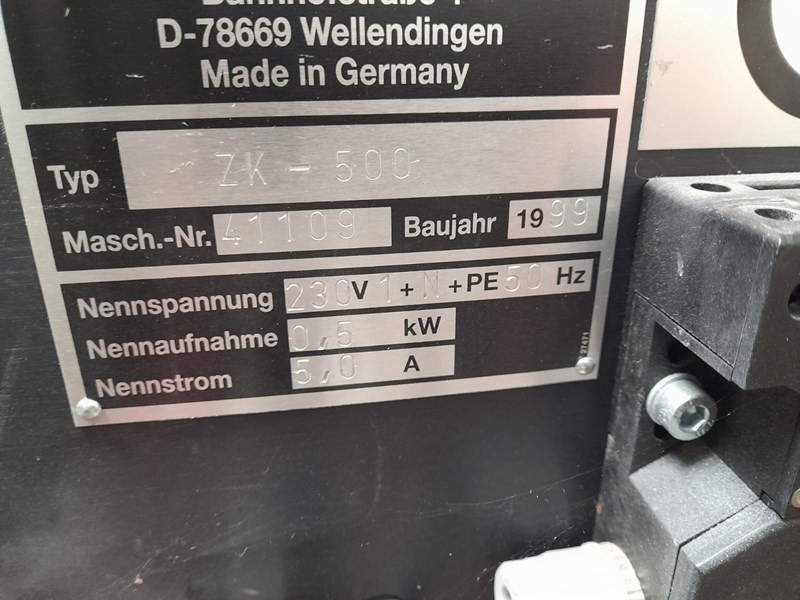 Guk ZK 500 | 1999 - Plegadora de papel: foto 3 Guk ZK 500 | 1999 - Plegadora de papel: foto 3