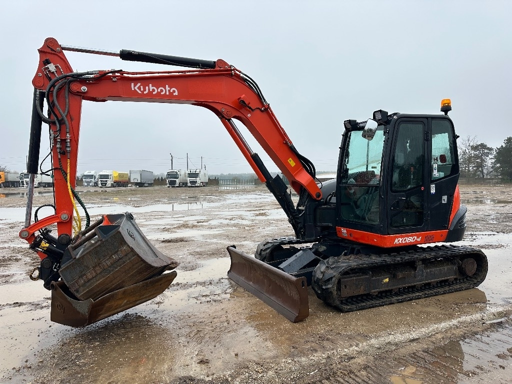 Kubota KX 080-4 ENGCON - Miniexcavadora: foto 1 Kubota KX 080-4 ENGCON - Miniexcavadora: foto 1