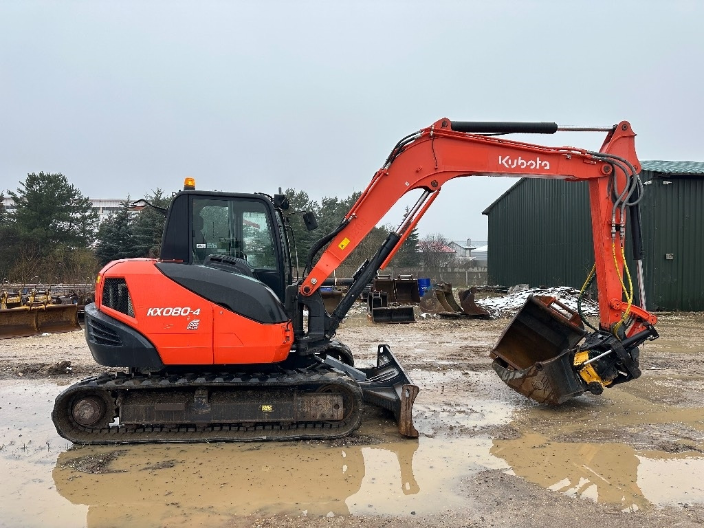 Kubota KX 080-4 ENGCON - Miniexcavadora: foto 5 Kubota KX 080-4 ENGCON - Miniexcavadora: foto 5