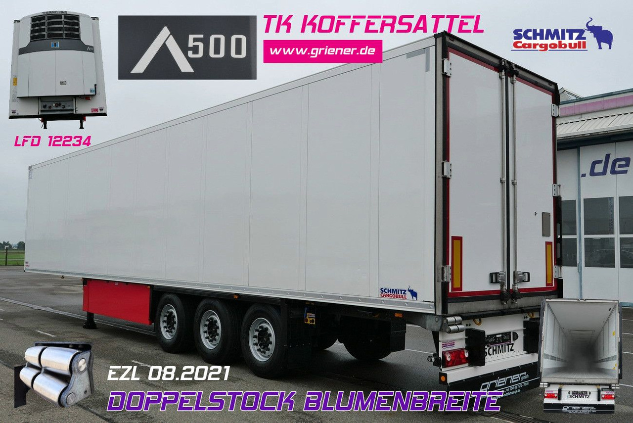 Schmitz Cargobull SKO 24/DOPPELSTOCK BLUMEN TK A500 DRP FP 45 - Semirremolque caja cerrada: foto 1 Schmitz Cargobull SKO 24/DOPPELSTOCK BLUMEN TK A500 DRP FP 45 - Semirremolque caja cerrada: foto 1