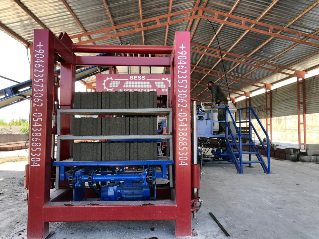 Máquina bloquera Block Making Machine | PRS-400 Automatic: foto 7 Máquina bloquera Block Making Machine | PRS-400 Automatic: foto 7