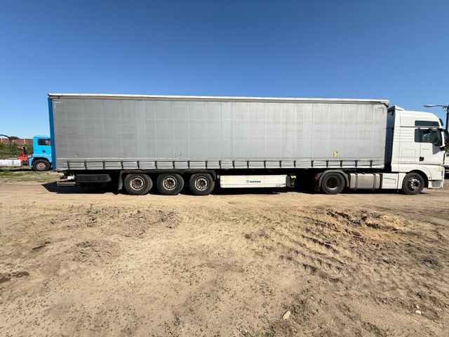 Krone SD mit Ladebordwand - Semirremolque lona: foto 3 Krone SD mit Ladebordwand - Semirremolque lona: foto 3