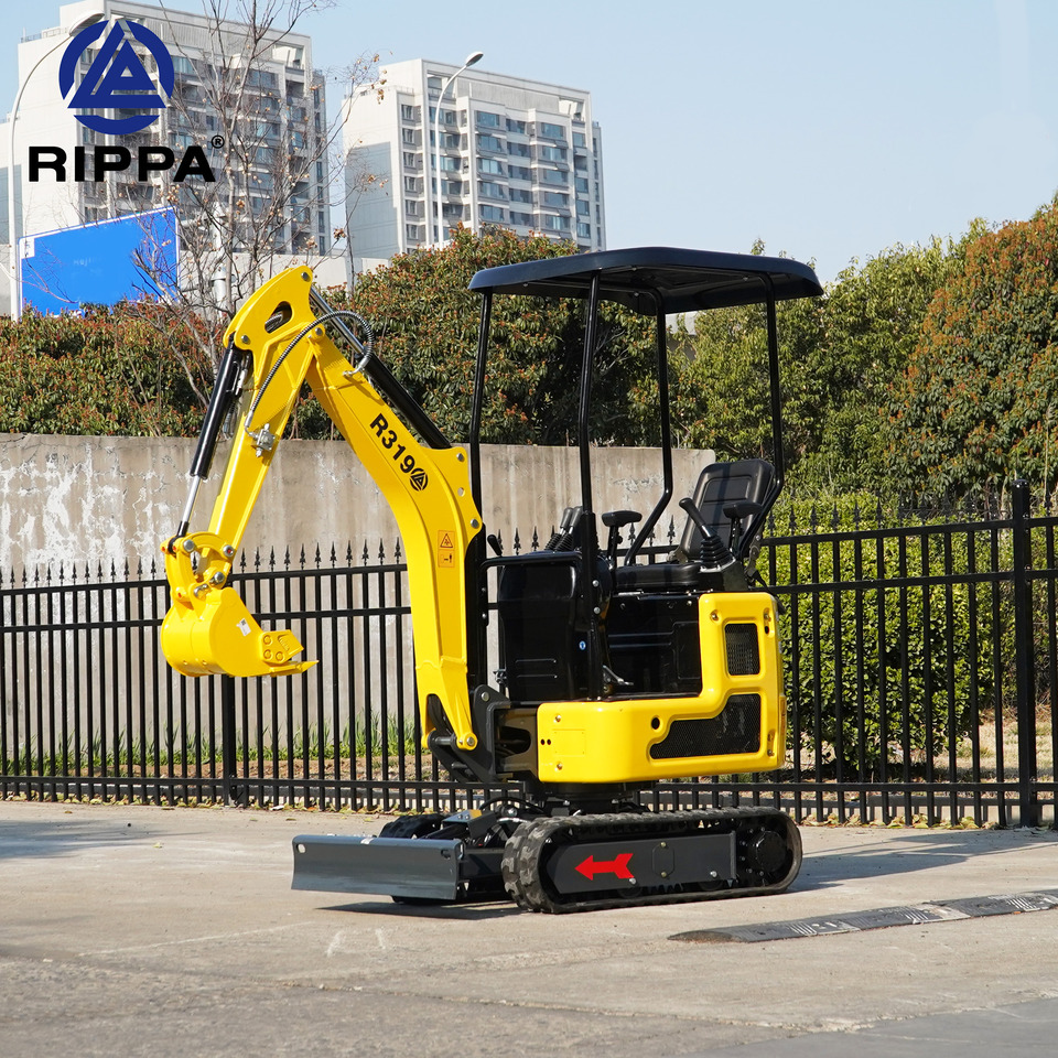 Rippa R319 Pilot Control|Kubota Engine|Euro 5|CE|Telescopic chassis|Lateral swing mini excavator - Miniexcavadora: foto 1 Rippa R319 Pilot Control|Kubota Engine|Euro 5|CE|Telescopic chassis|Lateral swing mini excavator - Miniexcavadora: foto 1