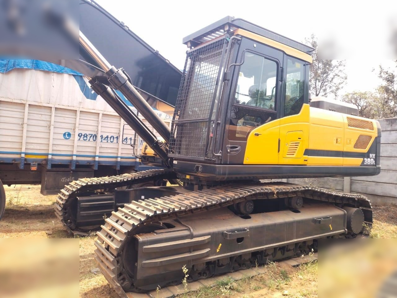 Excavadora de cadenas nuevo HYUNDAI HX380L: foto 8