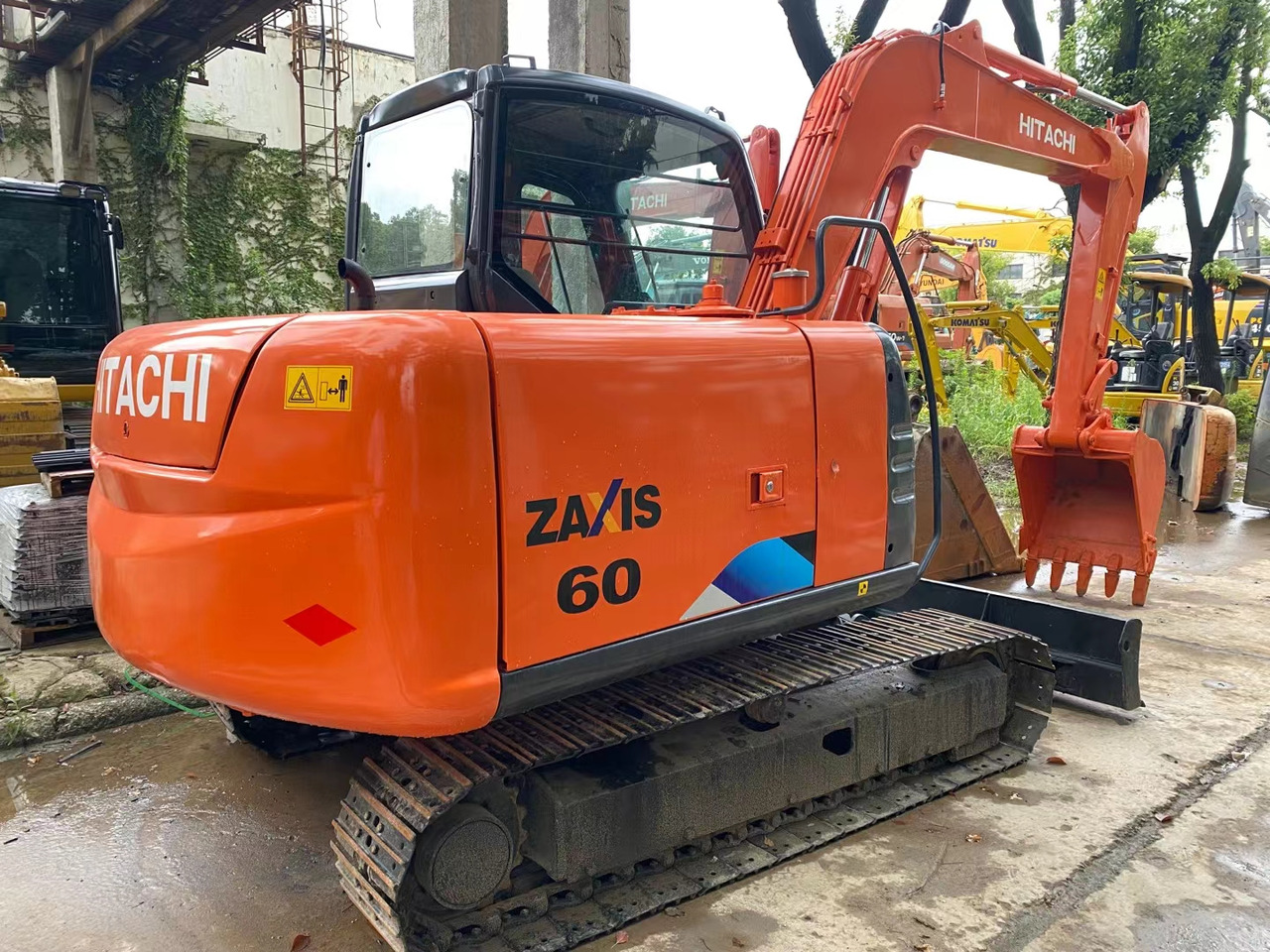 Hitachi zaxis 60 - Excavadora de cadenas: foto 5 Hitachi zaxis 60 - Excavadora de cadenas: foto 5
