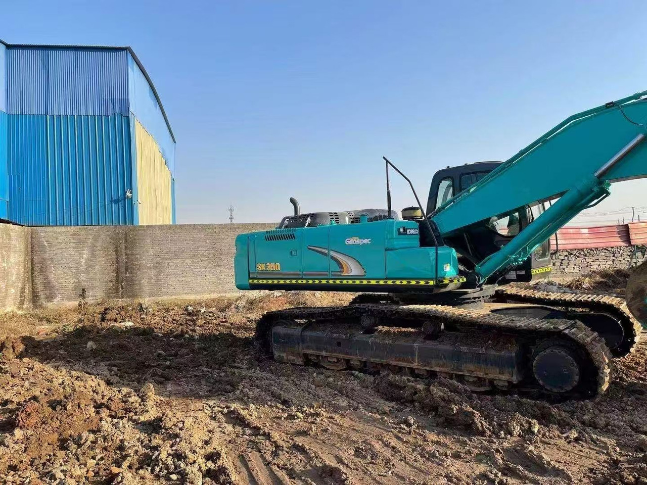 Excavadora de cadenas Kobelco SK350: foto 7