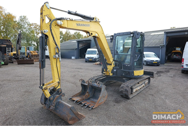 Yanmar ViO50-6 CW10 GP snelwissel, 3 bakken, airco, mono giek - Excavadora: foto 3 Yanmar ViO50-6 CW10 GP snelwissel, 3 bakken, airco, mono giek - Excavadora: foto 3