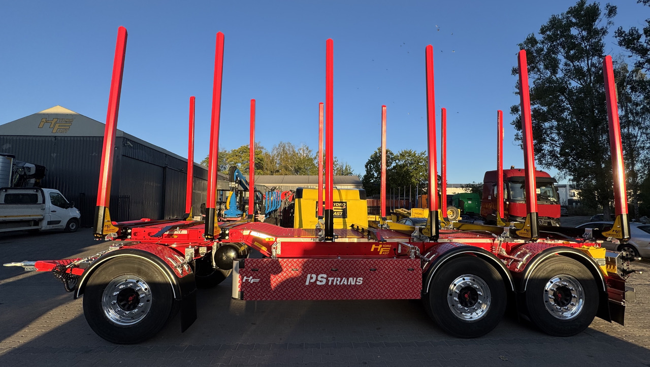 HYDROFAST Przyczepa 3 osiowa / 3 axles timber transport trailer / Remorque à 3 essieux pour le transport de bois / 3-Achs-Rungenanhänger / 3-tengelyes-rönkszállító-pótkocsi / Remorcă pentru transportul lemnului - Remolque maderero: foto 1 HYDROFAST Przyczepa 3 osiowa / 3 axles timber transport trailer / Remorque à 3 essieux pour le transport de bois / 3-Achs-Rungenanhänger / 3-tengelyes-rönkszállító-pótkocsi / Remorcă pentru transportul lemnului - Remolque maderero: foto 1