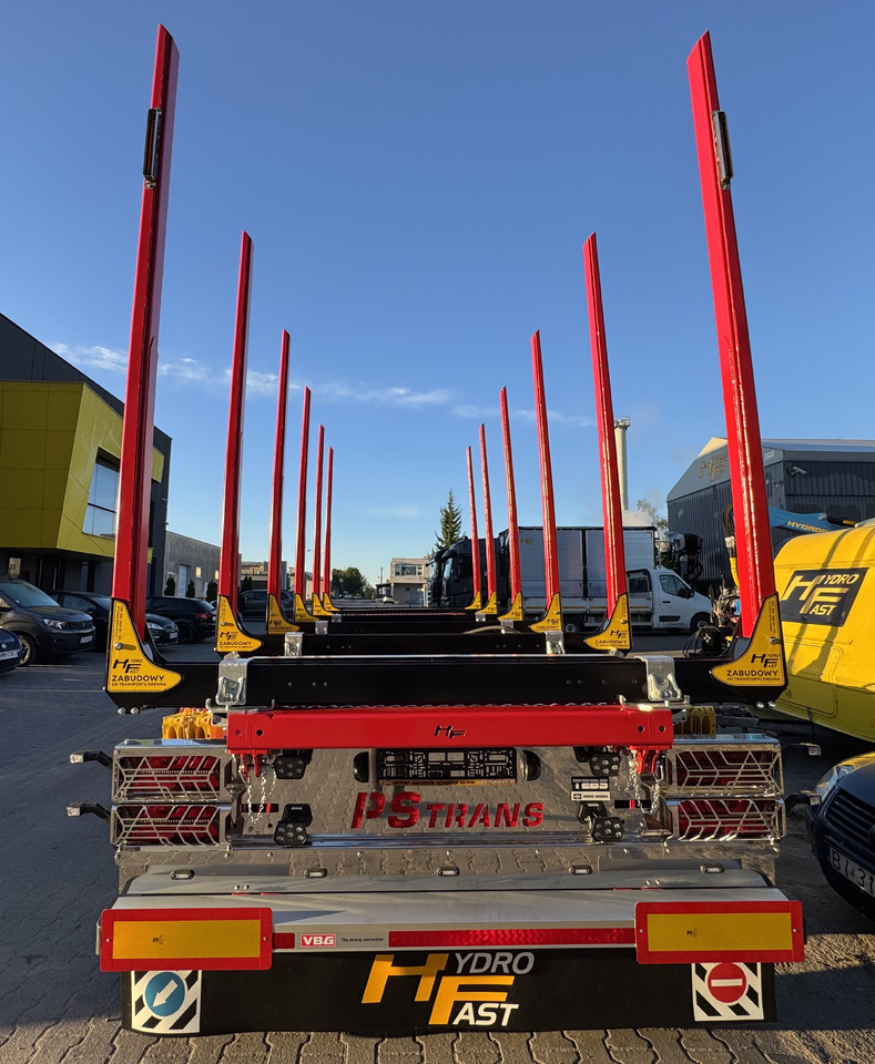 HYDROFAST Przyczepa 3 osiowa / 3 axles timber transport trailer / Remorque à 3 essieux pour le transport de bois / 3-Achs-Rungenanhänger / 3-tengelyes-rönkszállító-pótkocsi / Remorcă pentru transportul lemnului - Remolque maderero: foto 4 HYDROFAST Przyczepa 3 osiowa / 3 axles timber transport trailer / Remorque à 3 essieux pour le transport de bois / 3-Achs-Rungenanhänger / 3-tengelyes-rönkszállító-pótkocsi / Remorcă pentru transportul lemnului - Remolque maderero: foto 4