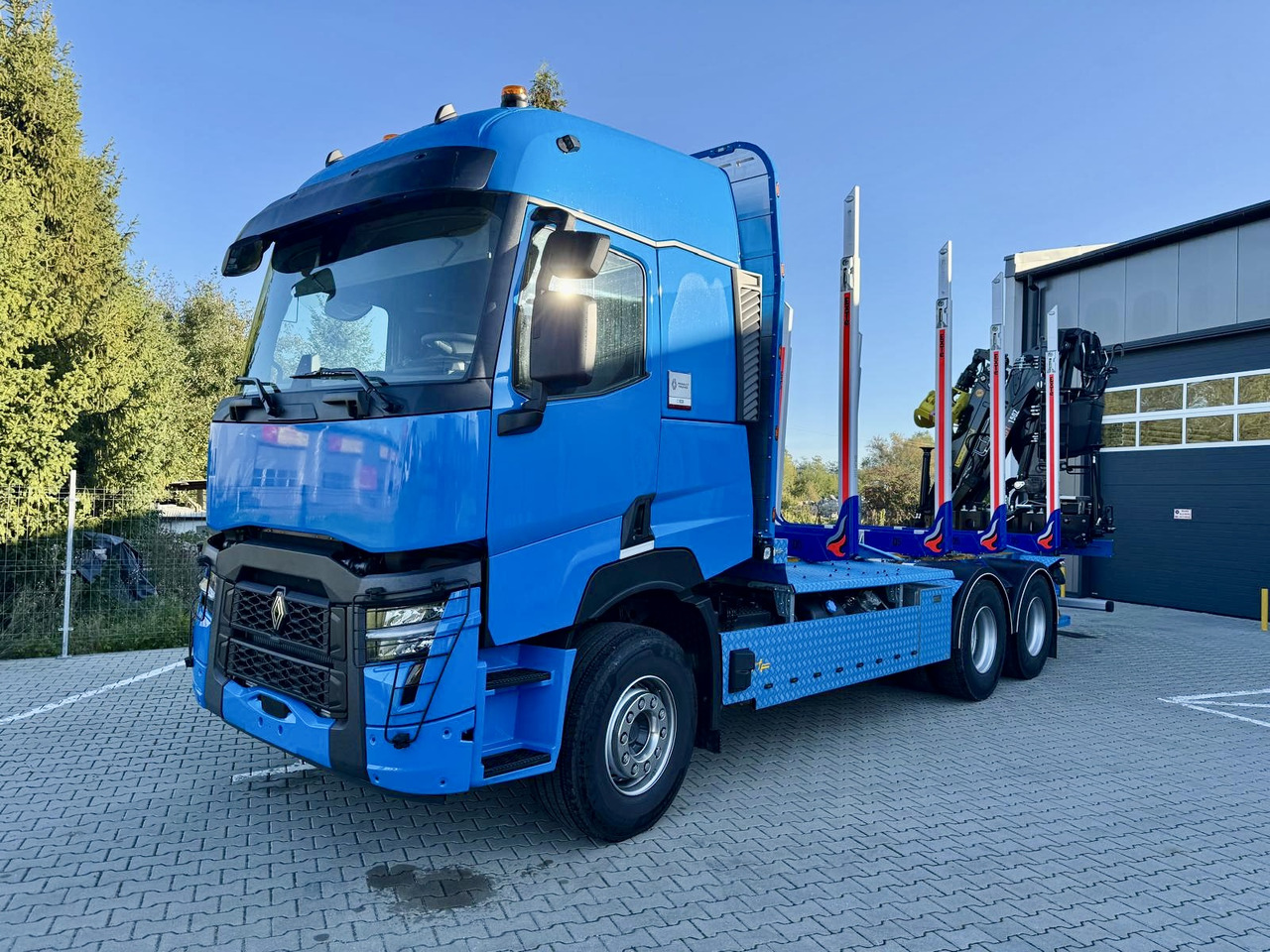 RENAULT C P6X4 zabudowa Hydrofast żuraw loglift 150Z / C P6X4 Hydrofast timber transport super body , Loglift 150Z crane /C P6X4 Hydrofast Superaufbau für Holztransport, Loglift 150Z Kran/C P6X4 Hydrofast sup - Camión forestal: foto 1 RENAULT C P6X4 zabudowa Hydrofast żuraw loglift 150Z / C P6X4 Hydrofast timber transport super body , Loglift 150Z crane /C P6X4 Hydrofast Superaufbau für Holztransport, Loglift 150Z Kran/C P6X4 Hydrofast sup - Camión forestal: foto 1