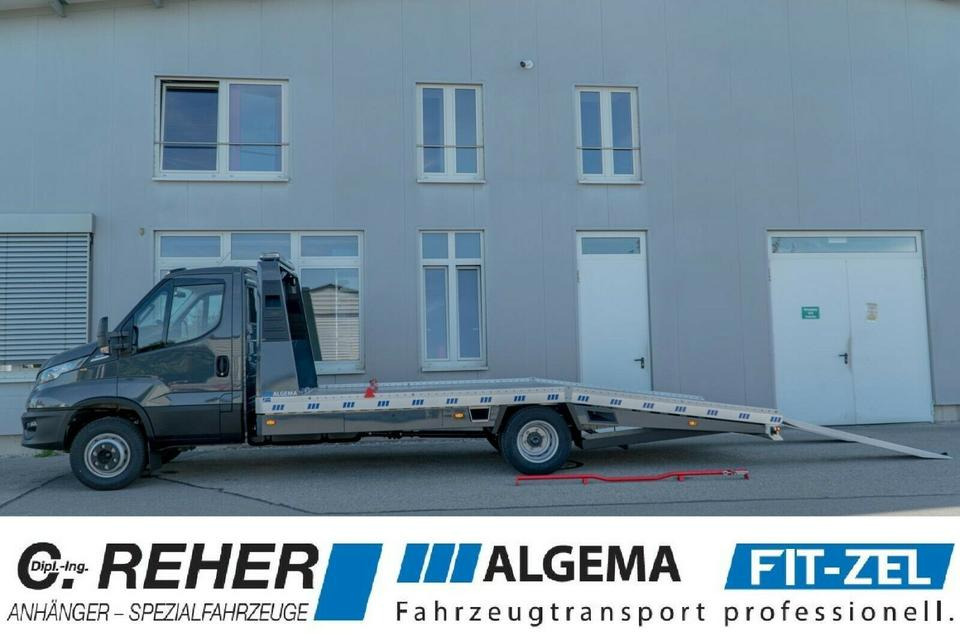 Algema IVECO Daily 70 & ALGEMA Festplateau 2 (3,5to NL) - Grua de remolque autos: foto 1 Algema IVECO Daily 70 & ALGEMA Festplateau 2 (3,5to NL) - Grua de remolque autos: foto 1