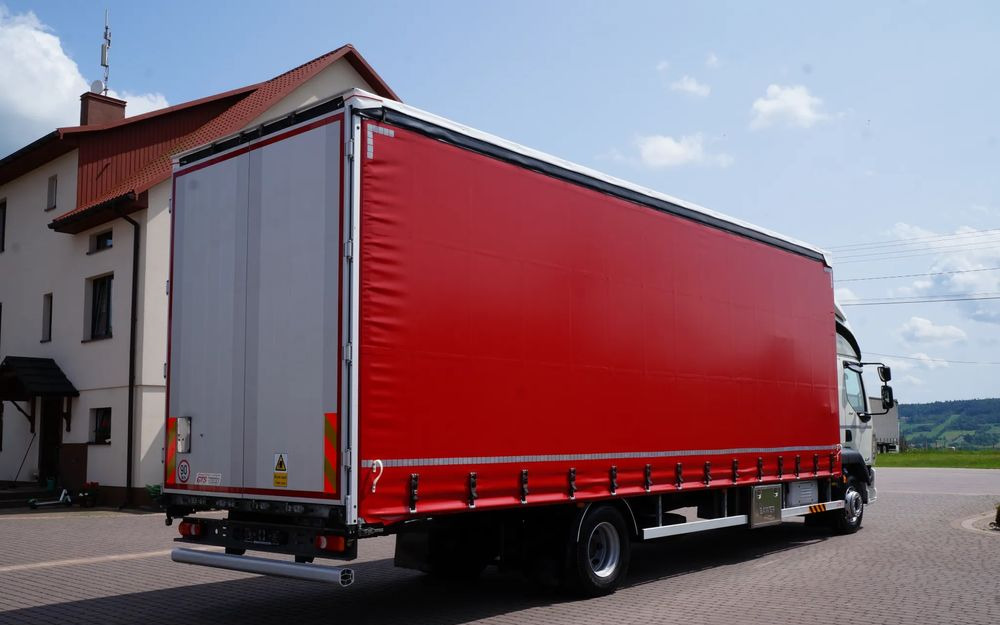 DAF LF 290 EURO 6 FIRANKA DŁ. 8.6m 21 PALET ŁAD 8.250 KG - Camión lona: foto 4 DAF LF 290 EURO 6 FIRANKA DŁ. 8.6m 21 PALET ŁAD 8.250 KG - Camión lona: foto 4