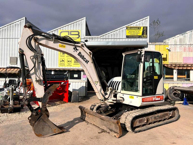 Bobcat 442B Pelle 7,5T avec pouce hydraulique - Excavadora de cadenas: foto 1 Bobcat 442B Pelle 7,5T avec pouce hydraulique - Excavadora de cadenas: foto 1