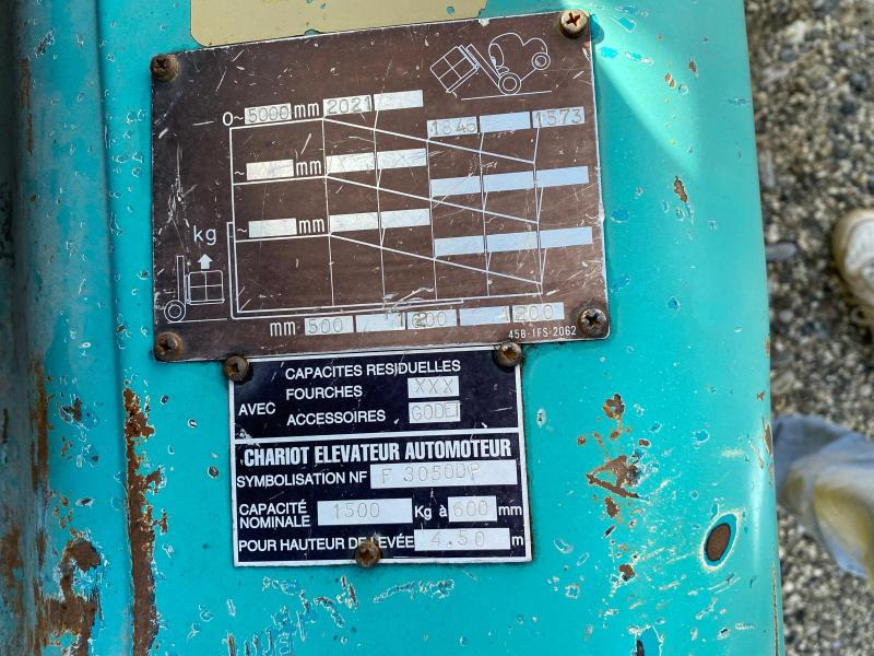 Carretilla elevadora diésel KOMATSU Chariot élévateur diesel FD30T14: foto 10