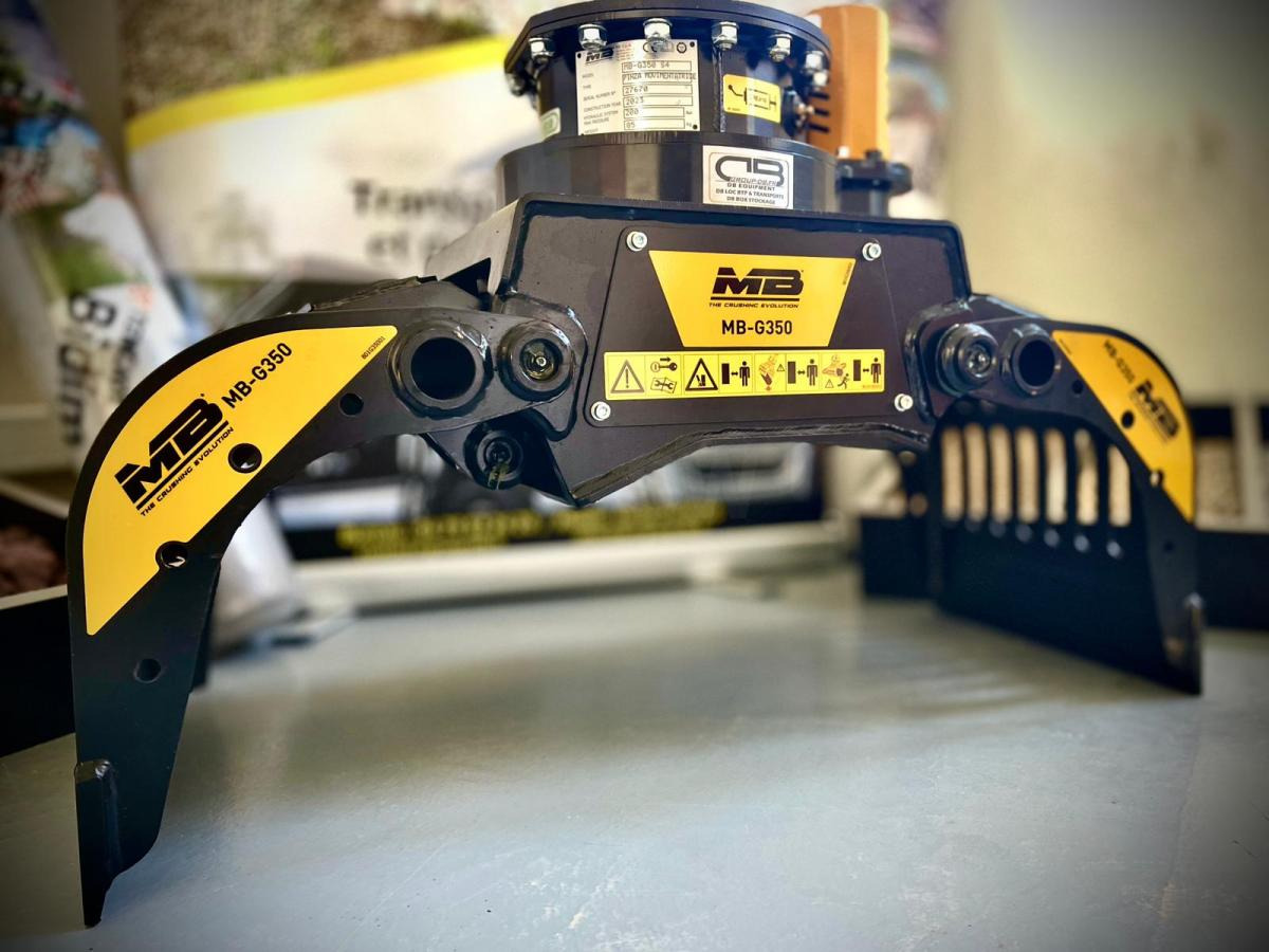 MB PINCES DE TRI POUR PELLES MB G350 / G450 / G600 - Pinza de manipulación para Maquinaria de construcción: foto 1 MB PINCES DE TRI POUR PELLES MB G350 / G450 / G600 - Pinza de manipulación para Maquinaria de construcción: foto 1