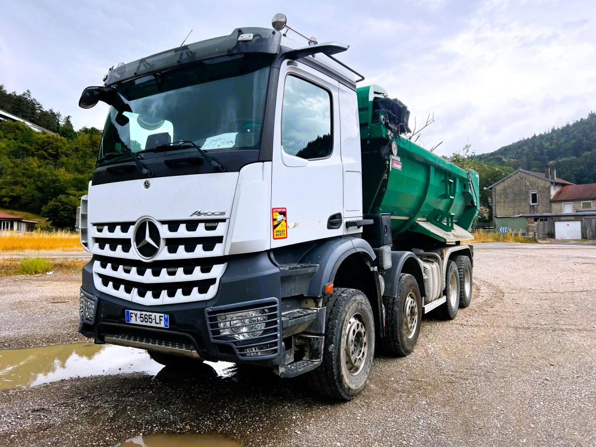 Mercedes Arocs CAMION BENNE 8x4 460cv 11L Euro6 - Camión volquete: foto 1 Mercedes Arocs CAMION BENNE 8x4 460cv 11L Euro6 - Camión volquete: foto 1