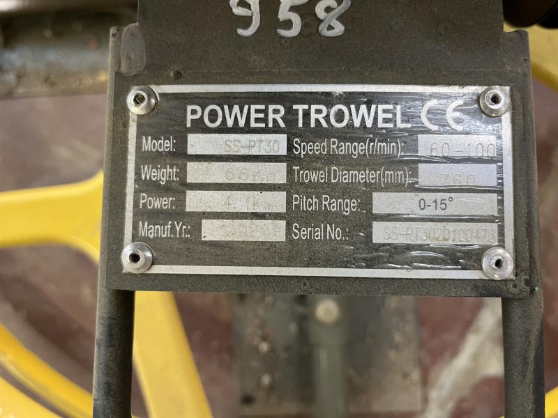 Fratasadora POWER TROWEL SS-PT30 Hélicoptère: foto 7