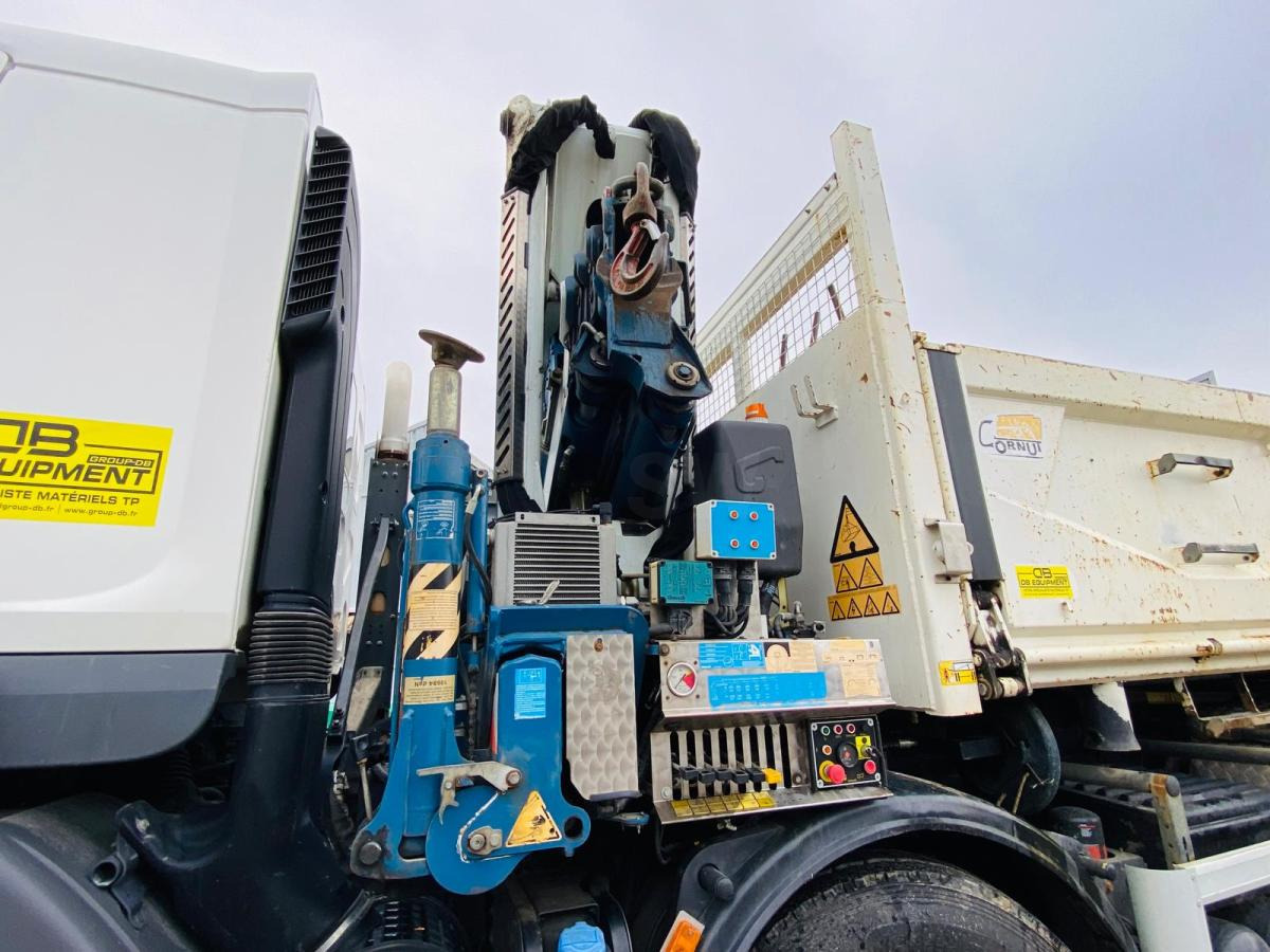 Camión volquete, Camión grúa RENAULT KERAX 8x4 520 BIBENNE CIF GRUE CORMACH: foto 14 Camión volquete, Camión grúa RENAULT KERAX 8x4 520 BIBENNE CIF GRUE CORMACH: foto 14