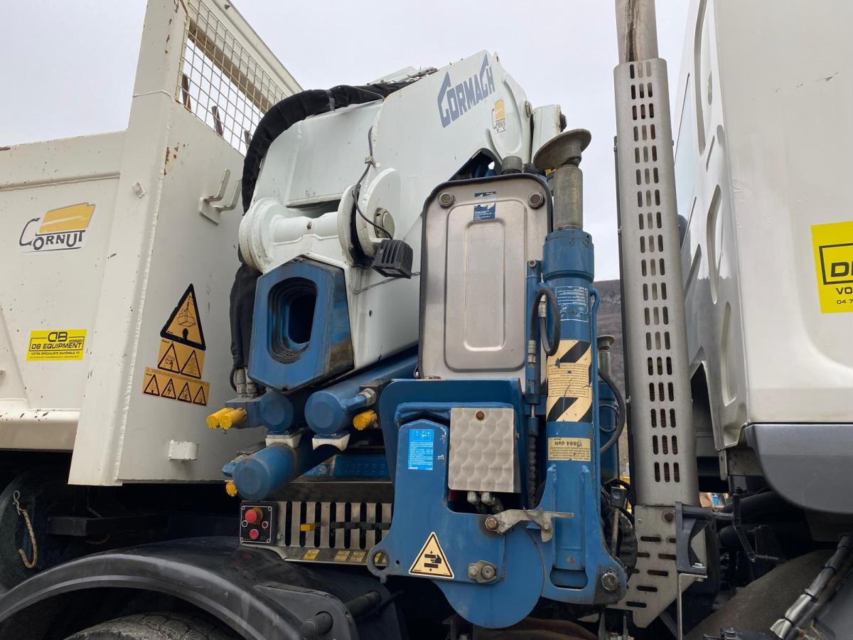 Camión volquete, Camión grúa RENAULT KERAX 8x4 520 BIBENNE CIF GRUE CORMACH: foto 15 Camión volquete, Camión grúa RENAULT KERAX 8x4 520 BIBENNE CIF GRUE CORMACH: foto 15