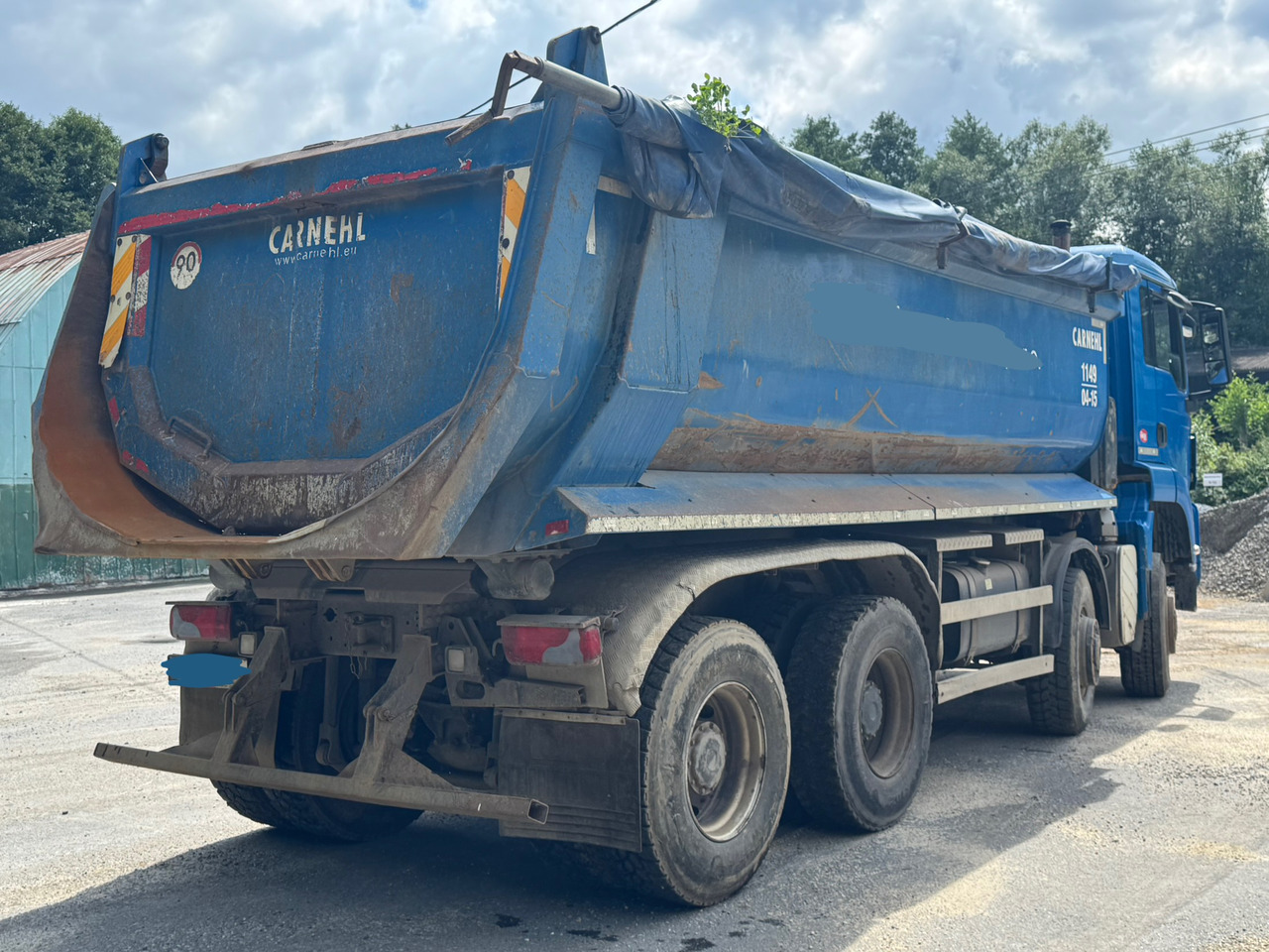 MAN TGS 35.440 / WYWROTKA / 8X8 / TYLNOZSYPOWA / 220 TYS KM / 2015 / E5 - Camión volquete: foto 4 MAN TGS 35.440 / WYWROTKA / 8X8 / TYLNOZSYPOWA / 220 TYS KM / 2015 / E5 - Camión volquete: foto 4