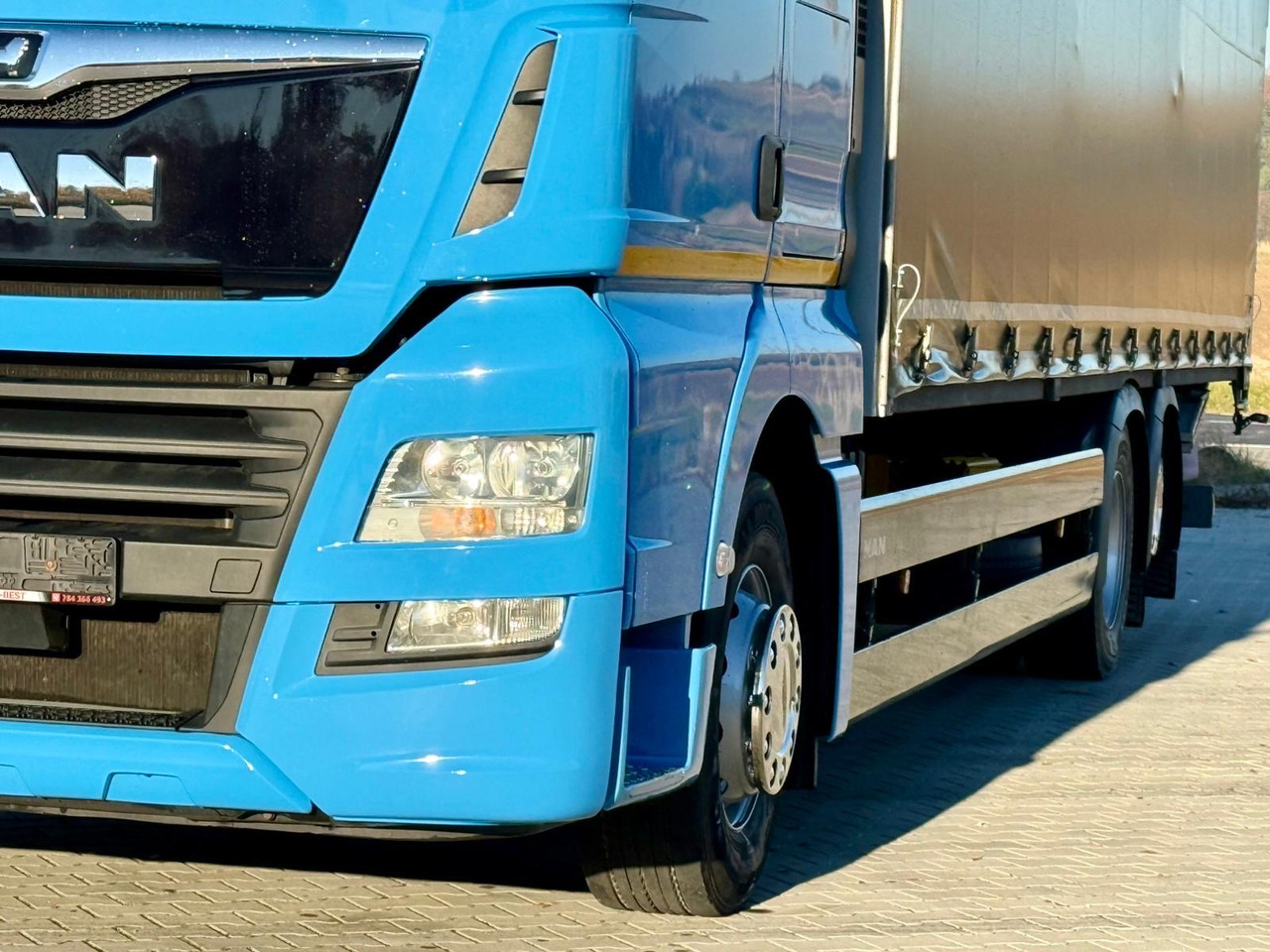 Camión lona MAN TGX 26.420 / FIRANKA / WINDA / 23 EUROPALETY / 6x2 / AUTOMAT / EURO 6 / OŚ PODNOSZONA / DUŻA KABINA / 2019 ROK: foto 14 Camión lona MAN TGX 26.420 / FIRANKA / WINDA / 23 EUROPALETY / 6x2 / AUTOMAT / EURO 6 / OŚ PODNOSZONA / DUŻA KABINA / 2019 ROK: foto 14