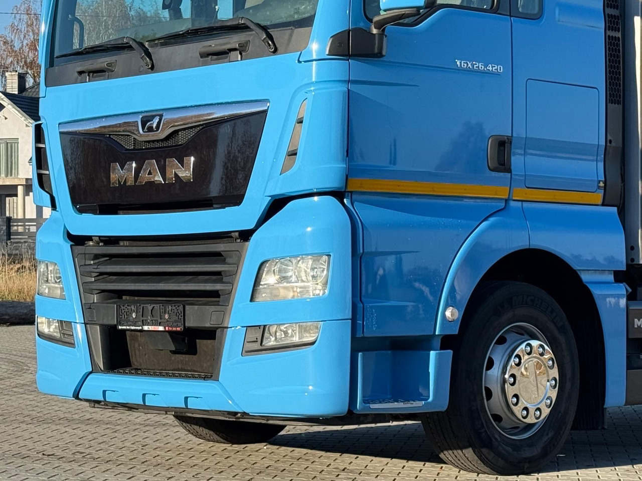 Camión lona MAN TGX 26.420 / FIRANKA / WINDA / 23 EUROPALETY / 6x2 / AUTOMAT / EURO 6 / OŚ PODNOSZONA / DUŻA KABINA / 2019 ROK: foto 11 Camión lona MAN TGX 26.420 / FIRANKA / WINDA / 23 EUROPALETY / 6x2 / AUTOMAT / EURO 6 / OŚ PODNOSZONA / DUŻA KABINA / 2019 ROK: foto 11