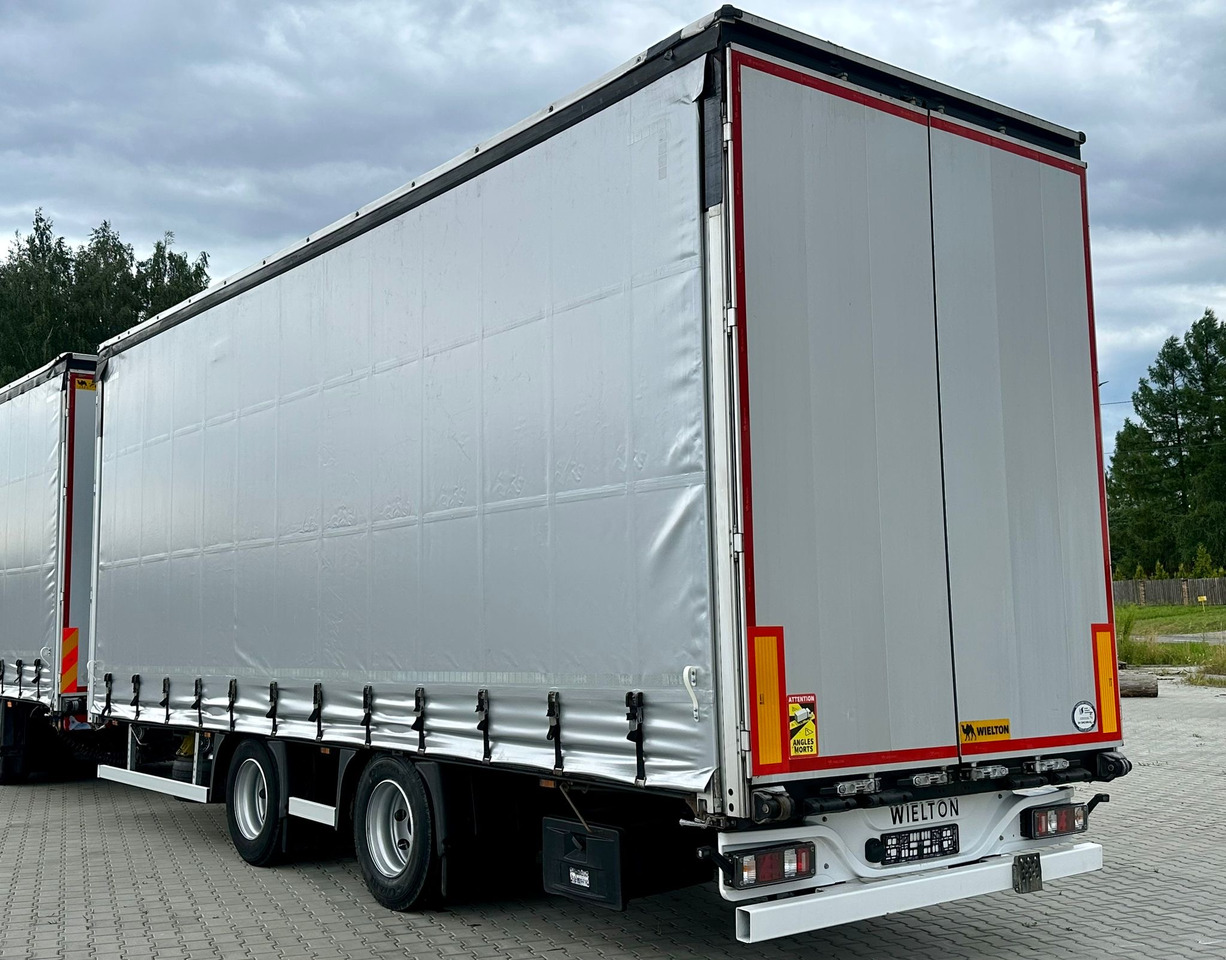 MAN TGX 26.460 / ZESTAW PRZEJAZDOWY / 38 PALET / AUTOMAT / SYPIALKA / PRZYCZEPA WIELTON / 2019 ROK / NISKI PRZEBIEG - Camión lona: foto 4 MAN TGX 26.460 / ZESTAW PRZEJAZDOWY / 38 PALET / AUTOMAT / SYPIALKA / PRZYCZEPA WIELTON / 2019 ROK / NISKI PRZEBIEG - Camión lona: foto 4