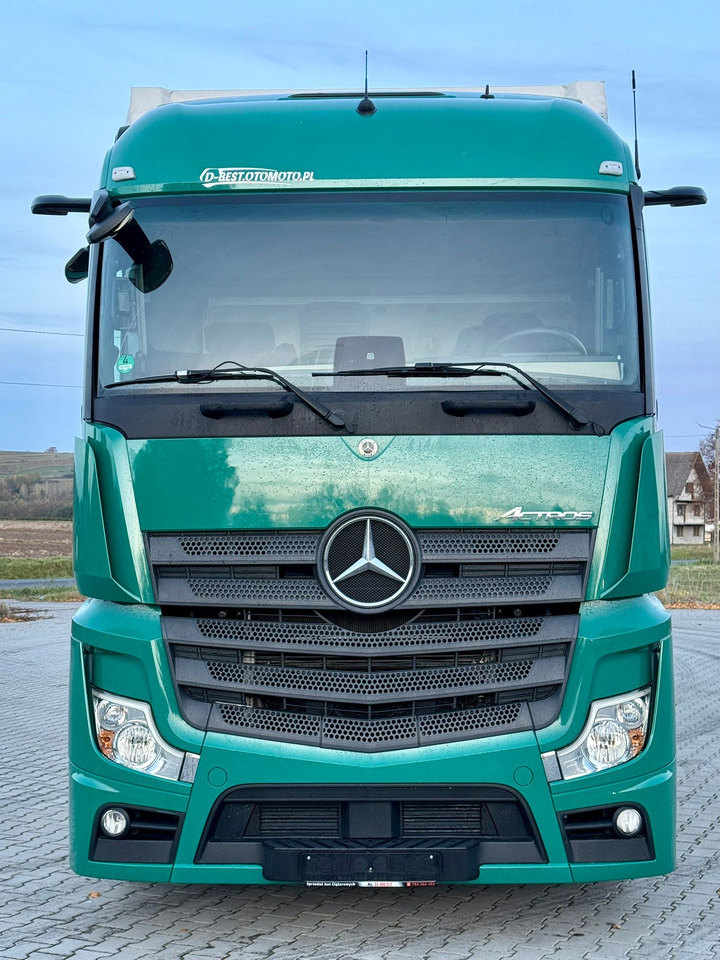 Camión lona MERCEDES-BENZ ACTROS 1845 / FIRANKA / 19 EUROPALET / DUŻA KABINA / AUTOMAT / 2021: foto 7