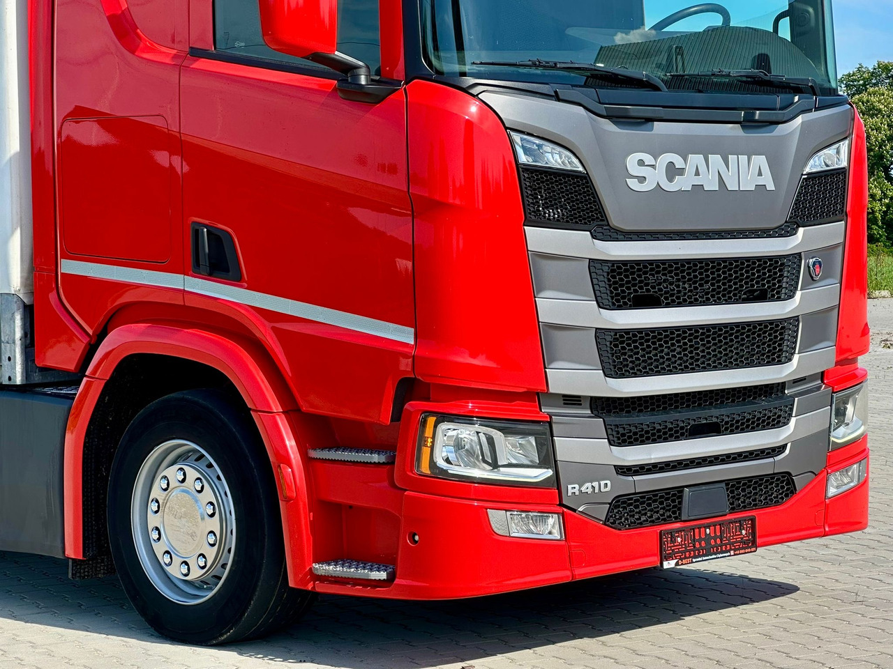 Camión lona SCANIA R410 / FIRANKA / 21 EUROPALET / 8.5 M DŁUGOŚCI / 6x2 / PODWIESZA: foto 13