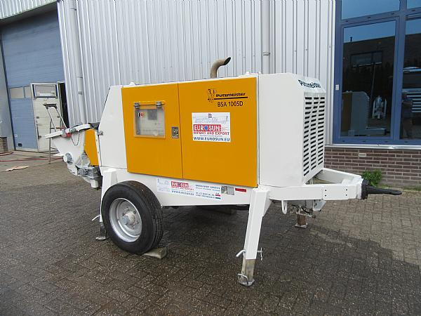 2013 PUTZMEISTER BSA 1005 D - concrete pump - Bomba de hormigon estacionaria: foto 1 2013 PUTZMEISTER BSA 1005 D - concrete pump - Bomba de hormigon estacionaria: foto 1