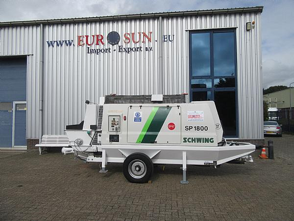 2014 SCHWING BP 1800 D -129 KW static pump - Bomba de hormigon estacionaria: foto 2 2014 SCHWING BP 1800 D -129 KW static pump - Bomba de hormigon estacionaria: foto 2