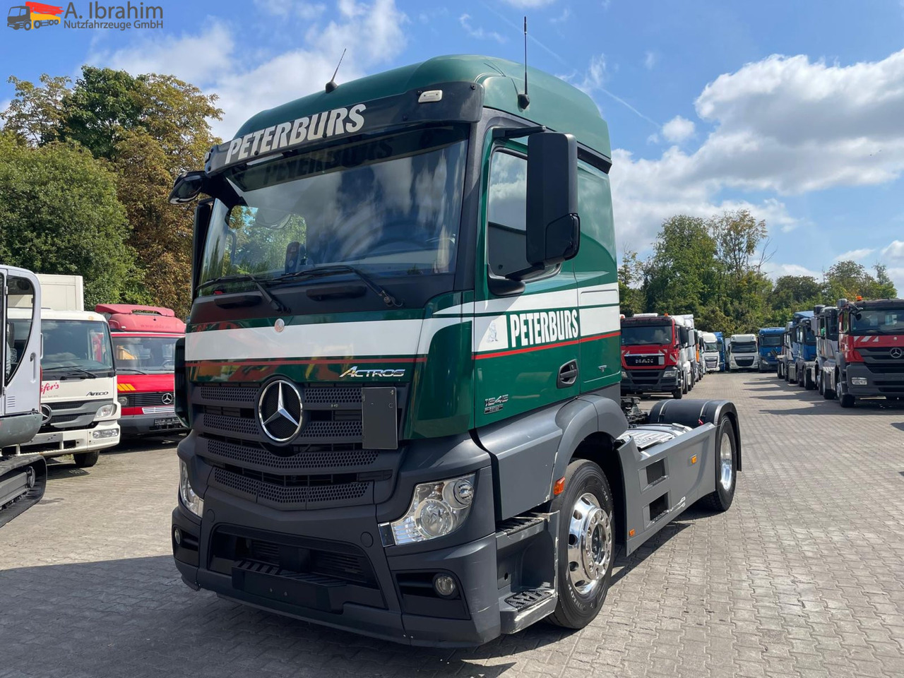 Mercedes-Benz 1845 Kipphydraulik, Retarder, Kompressor 4x2 - Cabeza tractora: foto 1 Mercedes-Benz 1845 Kipphydraulik, Retarder, Kompressor 4x2 - Cabeza tractora: foto 1