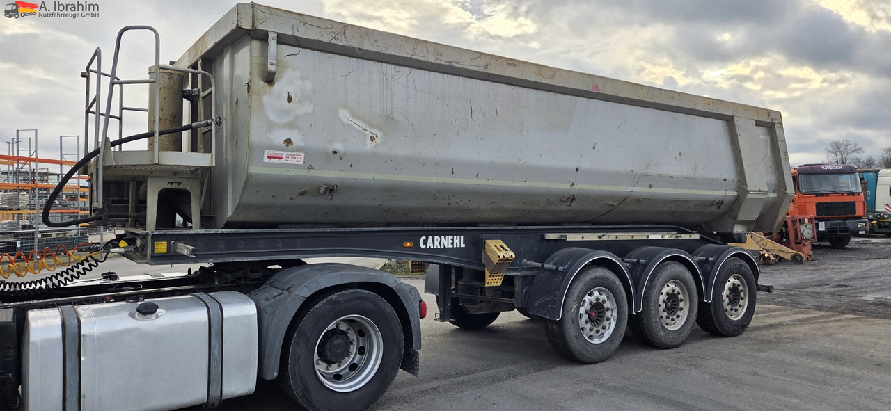 Carnehl CHKS/HH Stahlmulde 26 CBM Liftachse | Scheibenbremse | Stütze - Semirremolque volquete: foto 1 Carnehl CHKS/HH Stahlmulde 26 CBM Liftachse | Scheibenbremse | Stütze - Semirremolque volquete: foto 1