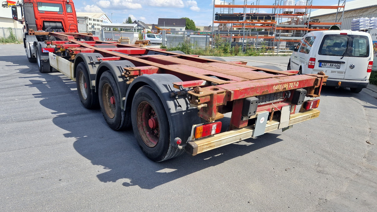 Semirremolque portacontenedore/ Intercambiable Krone SD Containerchassis 2x 20, 30, 40 ft deutscher Auflieger, ausziehbar: foto 7 Semirremolque portacontenedore/ Intercambiable Krone SD Containerchassis 2x 20, 30, 40 ft deutscher Auflieger, ausziehbar: foto 7