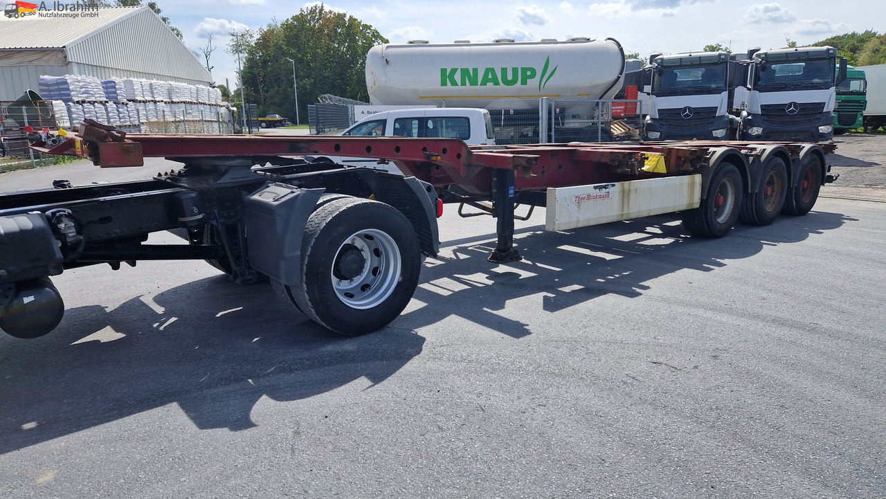 Semirremolque portacontenedore/ Intercambiable Krone SD Containerchassis 2x 20, 30, 40 ft deutscher Auflieger, ausziehbar: foto 10 Semirremolque portacontenedore/ Intercambiable Krone SD Containerchassis 2x 20, 30, 40 ft deutscher Auflieger, ausziehbar: foto 10