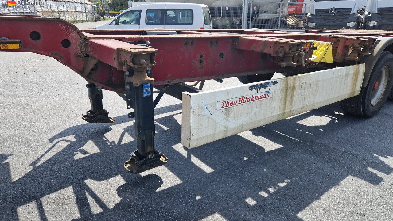 Semirremolque portacontenedore/ Intercambiable Krone SD Containerchassis 2x 20, 30, 40 ft deutscher Auflieger, ausziehbar: foto 11 Semirremolque portacontenedore/ Intercambiable Krone SD Containerchassis 2x 20, 30, 40 ft deutscher Auflieger, ausziehbar: foto 11