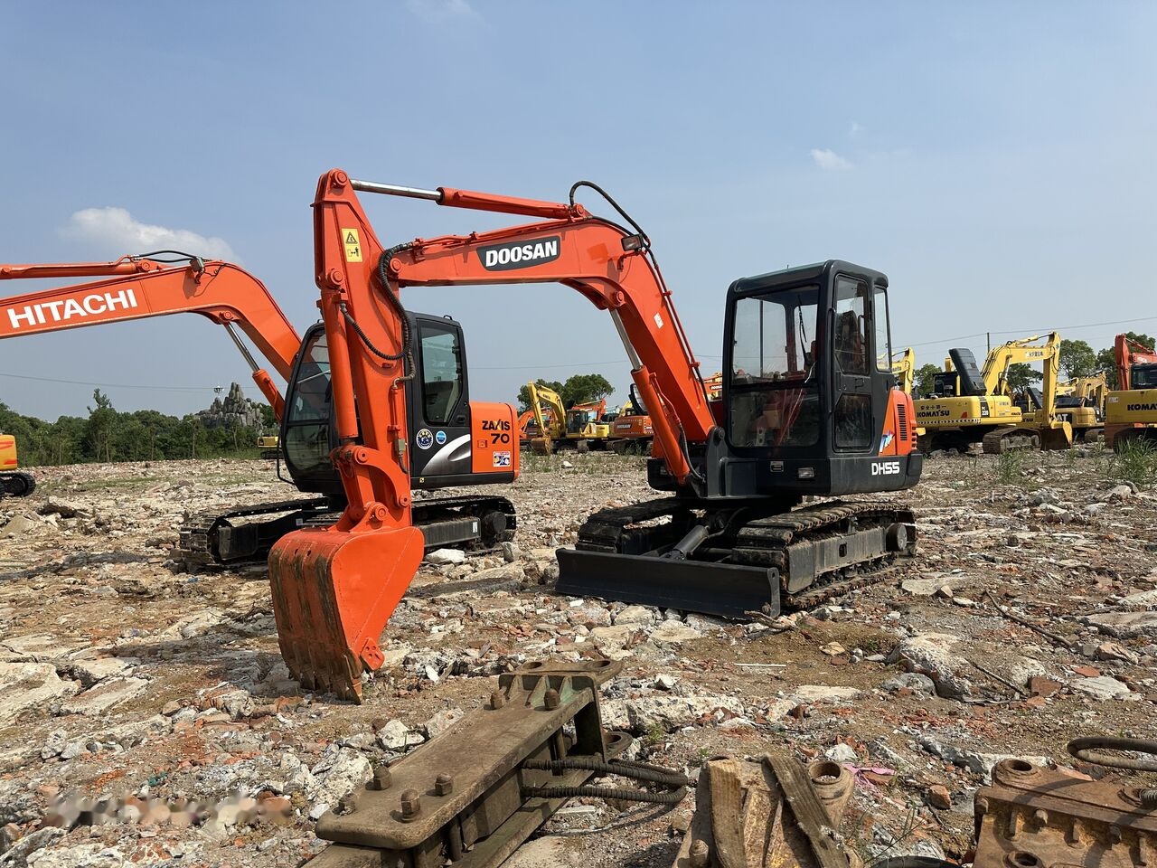Doosan DH55 - Excavadora de cadenas: foto 5 Doosan DH55 - Excavadora de cadenas: foto 5