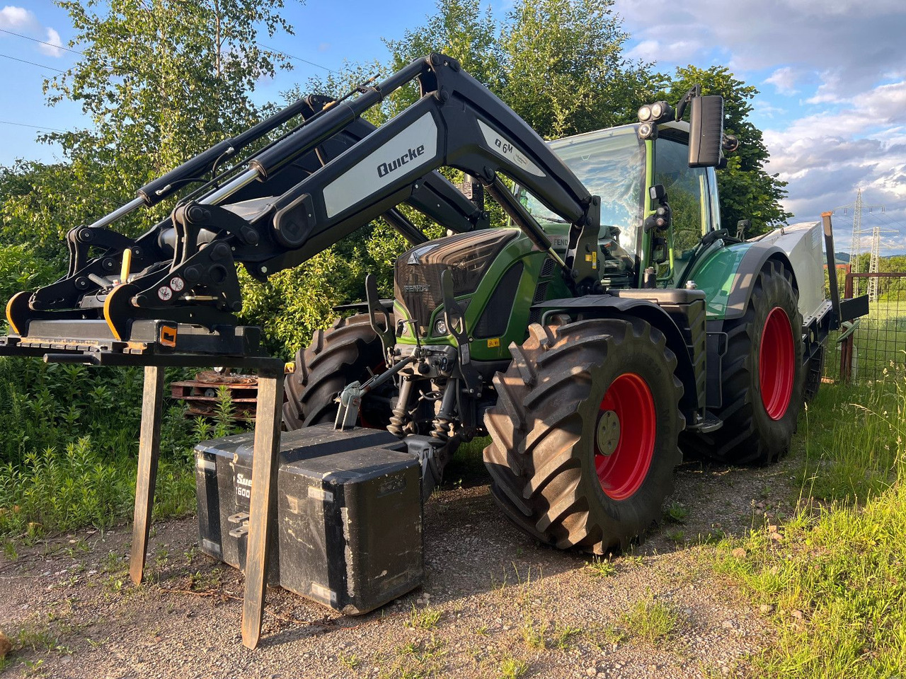Fendt 718 740 Vario Fräse - Cargadora de ruedas: foto 1 Fendt 718 740 Vario Fräse - Cargadora de ruedas: foto 1