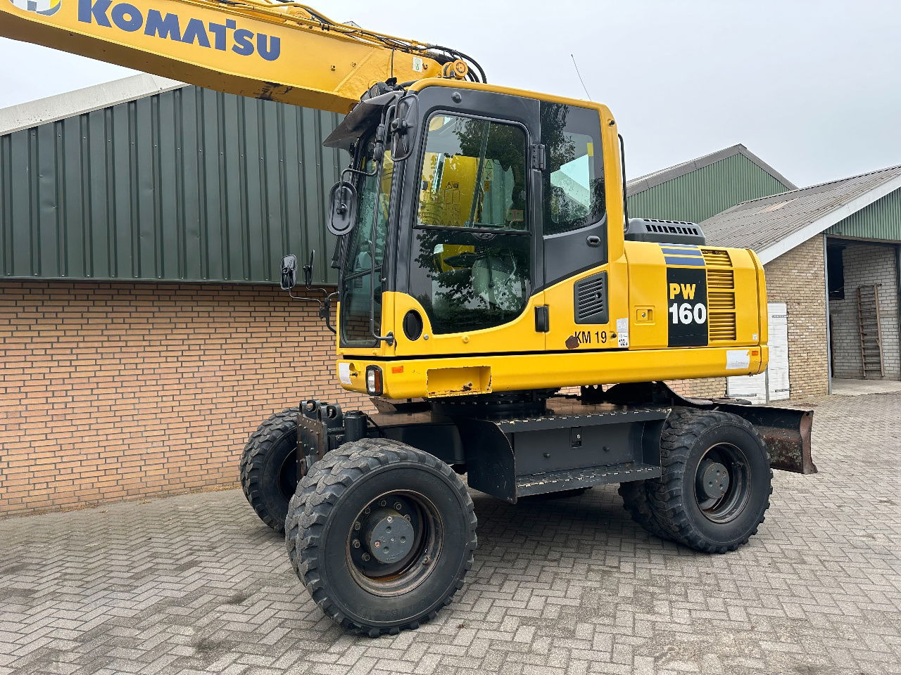 Komatsu PW160-8 - Excavadora de ruedas: foto 4 Komatsu PW160-8 - Excavadora de ruedas: foto 4